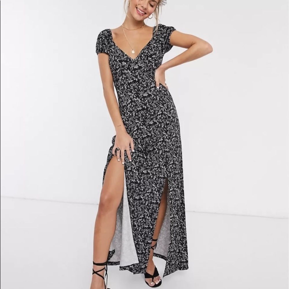 ASOS floral maxi dress - Size 10